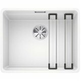 Blanco sudoper ETAGON 500-F InFino SILGRANIT ANTRACIT, pribor, bez dalj.upr. | shoptok.hr