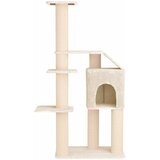  Mačje drvo s sisalnim postoljima za grebanje Krem 183 cm | Eponuda.com