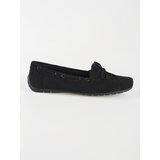 Shelvt Comfortable suede loafers for women black | Shoptok.si