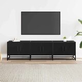 vidaXL TV ormarić crni 150x35x41 cm Konstruirano drvo i metal | shoptok.hr