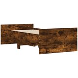 Okvir kreveta s ladicama boja dimljenog hrasta 100 x 200 cm | shoptok.hr