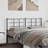  The Living Store Kovinsko posteljno vzglavje črno 160 cm - Vzglavje, (21500695) | Shoptok.si
