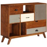 vidaXL Komoda 115x35x86 cm trden akacijev les | Shoptok.si