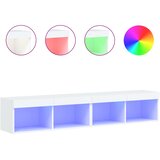 TV ormarići s LED svjetlima 2 kom bijeli 80x30x30 cm | shoptok.hr
