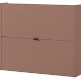 Germania Rjava preklopna/stenska omarica za čevlje v hrastovem dekorju 100x83x18 cm Ameca – Cene