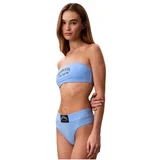 plavi ženski bandeau grudnjak