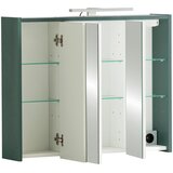 MID.YOU Omara Z Ogledalom Lovis, Zelena, Osvetlitev | Shoptok.si