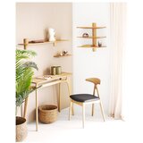 House Nordic Polica s više razina od punog hrasta u svijetloj prirodnoj boji 55 cm Calcata – | shoptok.hr