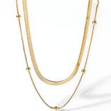 IZMAEL Ogrlica CH-35480 - Zlata | Shoptok.si