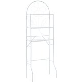 The Living Store Toaletno stojalo belo 60x33x174 cm - Toaletno Stojalo, (21438899) Cene