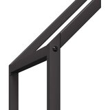  Stalak za drva crni 60x25x60 cm Hladno valjani čelik | Eponuda.ba