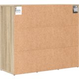 vidaXL Omara za čevlje Sonoma Oak 52.5 x 30 x 50 cm Konstruiran les | Shoptok.si