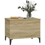  Klubska mizica sonoma hrast 60x44,5x45 cm inženirski les, (20712481) | Shoptok.si