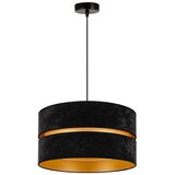  Duolla - Luster na sajli DUO 1xE27/15W/230V prečnik 40 cm crna/zlatna | Eponuda.com