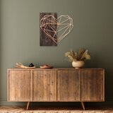 Wallity Zidna dekoracija Heart Copper Cene