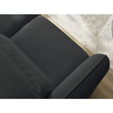 Bobochic Paris Črna sedežna garnitura 236 cm Achille – | Shoptok.si