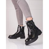 SHELOVET Black women's bags with buckles Cene