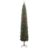 vidaXL Umjetno božićno drvce Zelena 300 cm PVC i čelik i plastika | shoptok.hr