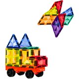 Magnetic Construction Blocks 3D Panels Creative STEM Colorful 85 pcs. | shoptok.hr