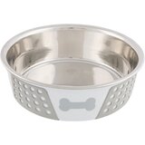 Trixie Hranilica za pse Trixie Bijela Siva Silikon Nehrđajući Čelik 1 4 L | shoptok.hr