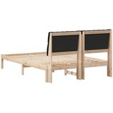 Krevetni okvir s tapiciranim uzglavljem Smeđa 150 x 200 cm | shoptok.hr