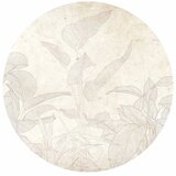  Okrugla fototapeta - Subtle exotic plants 140x140 | shoptok.hr