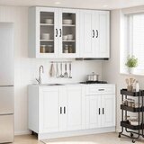  Kuhinjska jedinica PORTO 4 pcs Bijela Konstruirano drvo | shoptok.hr