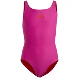 Adidas 3 bars sol st y, kupaći za devojčice, pink IC4726