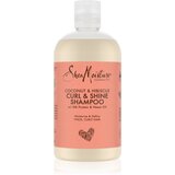 Shea Moisture Coconut & Hibiscus vlažilni šampon za valovite in kodraste lase 384 ml | Shoptok.si