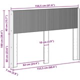  Uzglavlje Crna PB - Crna 150 cm | shoptok.hr
