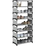  Stalak za cipele 8 slojeva sivi 54x28x124 cm netkana tkanina | Eponuda.com