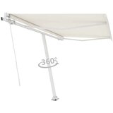  Samostojeća tenda na ručno uvlačenje 300 x 250 cm krem | shoptok.hr