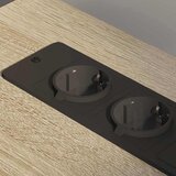Ormarić s postajom za punjenje Sonoma hrast 76 x 41 x 72 cm | shoptok.hr