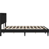  Krevetna konstrukcija Crna 140 x 200 cm Umjetna koža | shoptok.hr