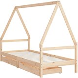  Za dječji krevet s ladicama 80 x 200 cm masivna borovina | shoptok.hr