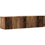 Maison Chic Stenska TV omarica - TV stojalo - Televizijska omarica starinski les 120x30x30 cm inženirski les, (21700377) Cene