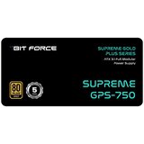 BIT FORCE napajanje 750W 80+ GOLD SUPREME GPS-750, modularno, ATX 3.1, PCI-E 5.1, FDB | shoptok.hr