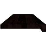 Gazišta stepenice 2 kom tamnosmeđi 80x30x2 cm masivna hrast | shoptok.hr