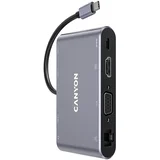 hub DS-14 8in1 4k USB-C Dark Grey