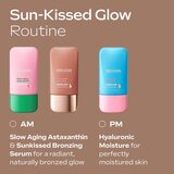 Weleda Serum Drops Sunkissed Bronzing hidratantni serum za lice s efektom lagane preplanulosti 30 ml | shoptok.hr