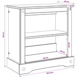  Stalak za akvarij CORONA Smeđa 60,5 x 30 x 60 cm 150 kg Slike
