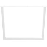  Noge za blagovaonski stol V-oblika 2 kom Bijele 100 x (72-73,3) cm Čelik | shoptok.hr