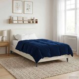  Zimska posteljnina Temno modra 140 x 200 cm Mikrovlakna, (5000284549) | Shoptok.si