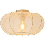 Light & Living Kremno bela stropna svetilka s tekstilnim senčilom ø 40 cm Plumalia – | Shoptok.si