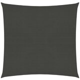 vidaXL Jedro za zaštitu od sunca 160 g/m² antracit 2,5 x 2,5 m HDPE Cijene