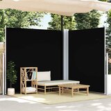 vidaXL zložljiva stranska tenda črna 200x600 cm Cene