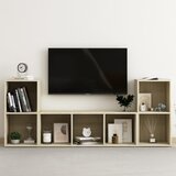 vidaXL Komplet TV omaric 3-delni sonoma hrast iverna plošča, (20913013) | Shoptok.si