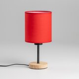  Brilagi - Stona lampa NUBILA WOOD 1xE27/25W/230V hrast/crvena | Eponuda.com