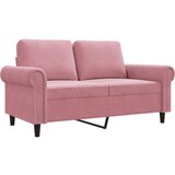 Maison Chic kavč - Sofa - Kanape dvosed roza 120 cm žamet, (21726650) | Shoptok.si