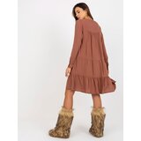 Sublevel Dress-D73761M30361A-brown | shoptok.hr